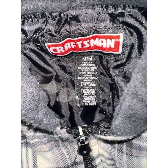 Craftsman Vintage Hood Zip-Up Coat Insulated,comfort - Picture 1 of 6